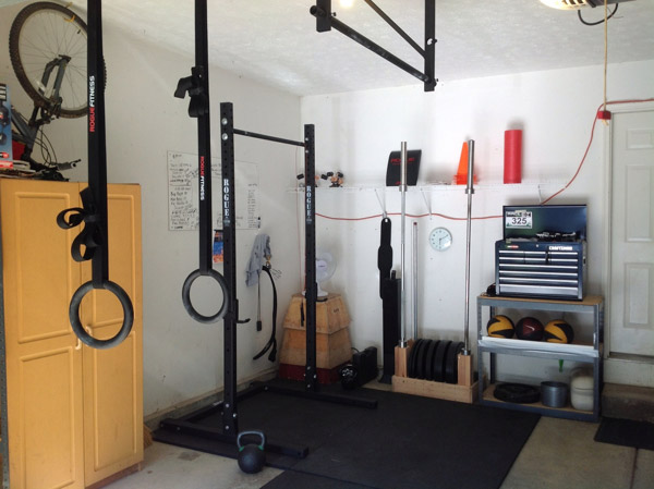 Nice and organized use of limited space in this garage - very clean