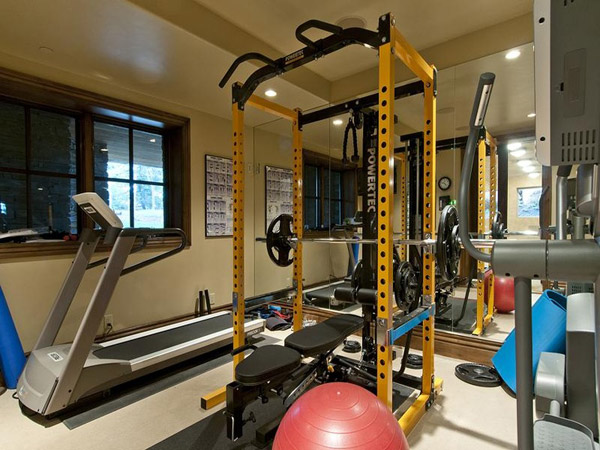 This is not a garage gym - but it could be