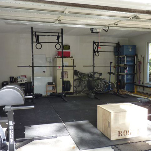 Another his and her garage gym