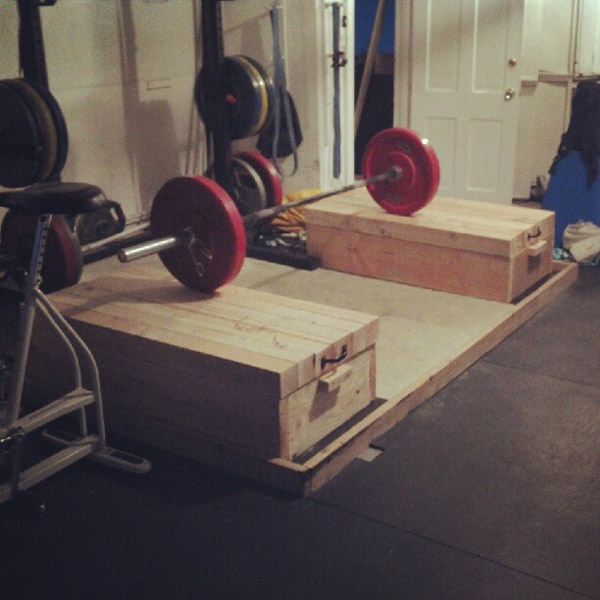 custom jerk boxes and lifting platform