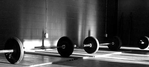 Just a random neat black and white crossfit gym pic