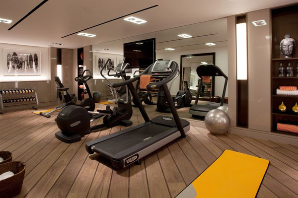 Not really a weight-slinging gym, but its nice and classy. Some of us do cardio too