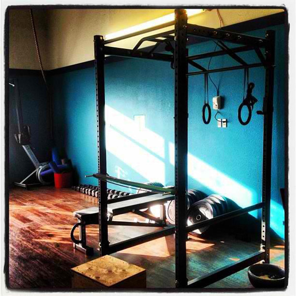 Nice CrossFit Gym - great wood floors, R4 rack, even a rower