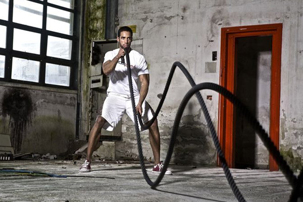 battle rope workouts - replace boring cardio