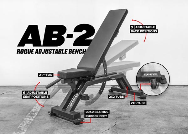ab-2 adjustable bench