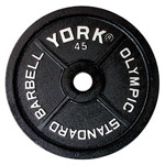 Precision Milled York Legacy Cast Iron Olympic Plates