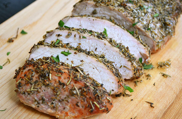 high protein pork loin