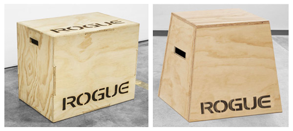 Rogue has a huge selection of plyo and squat boxes if you're not into DIY