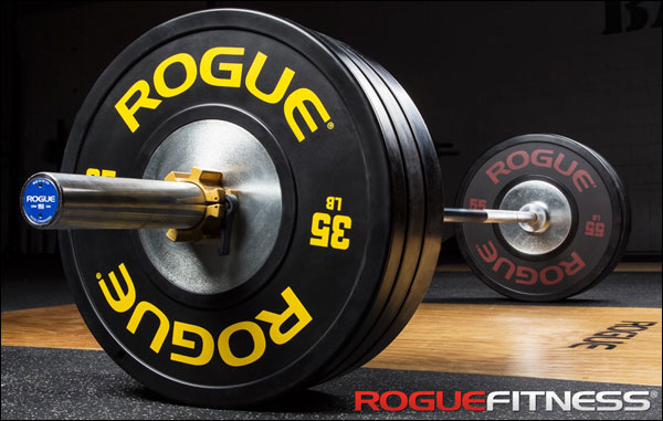 Largest selection of bumper plates and weights at Rogue Fitness