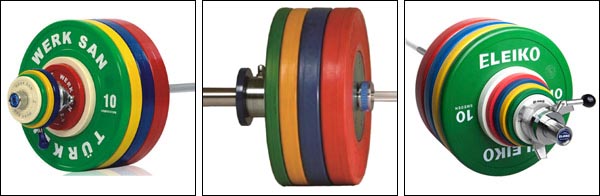 Various Competition Bumper Plates