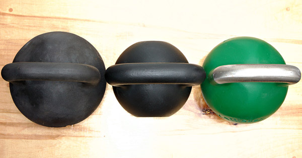 Kettlebell handle diameter