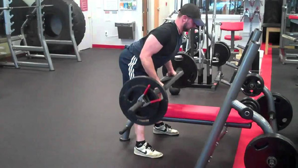 Add upper back variation by using the MG1 to row