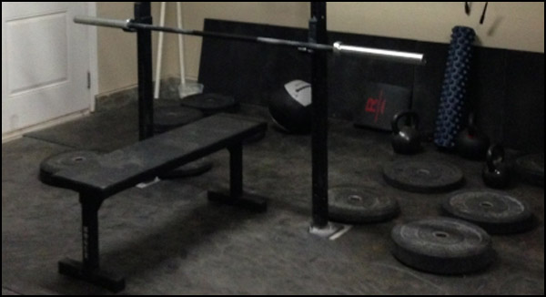 Get your garage gym organized. Bumper Plate storage ideas