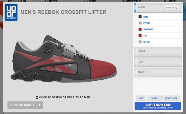 Customized Reebok Crossfit Lifters, by me!