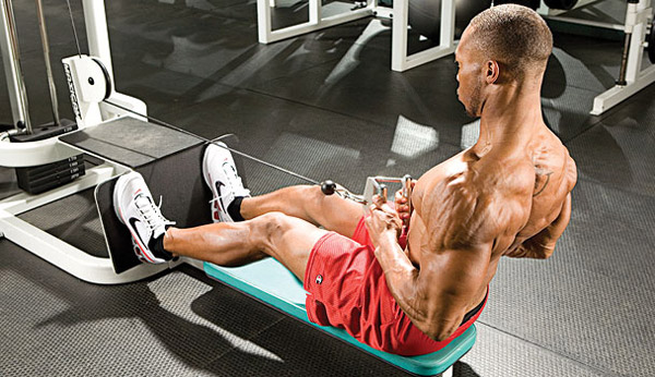 Free-weight alternative exercises to the seated cable row