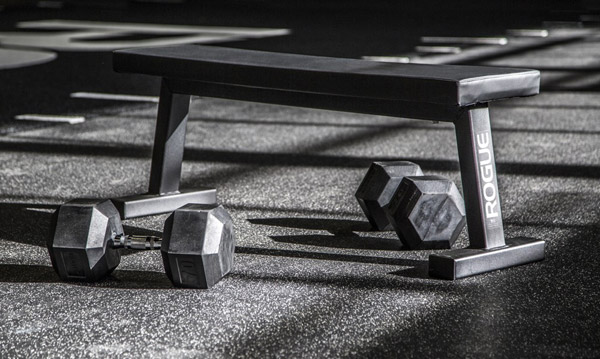 The new and improved Rogue Flat bench