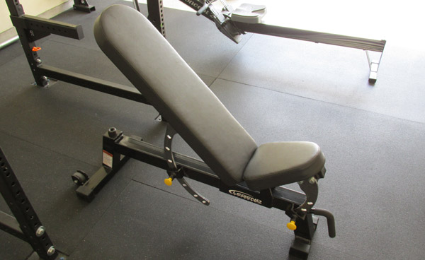 Legend Adjustable Bench Review - My Legend Adjustable Bench at 45 degrees incline