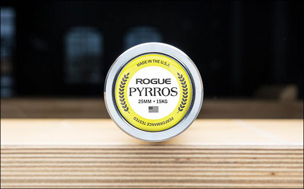 The 15 kg Rogue Pyrros Bar