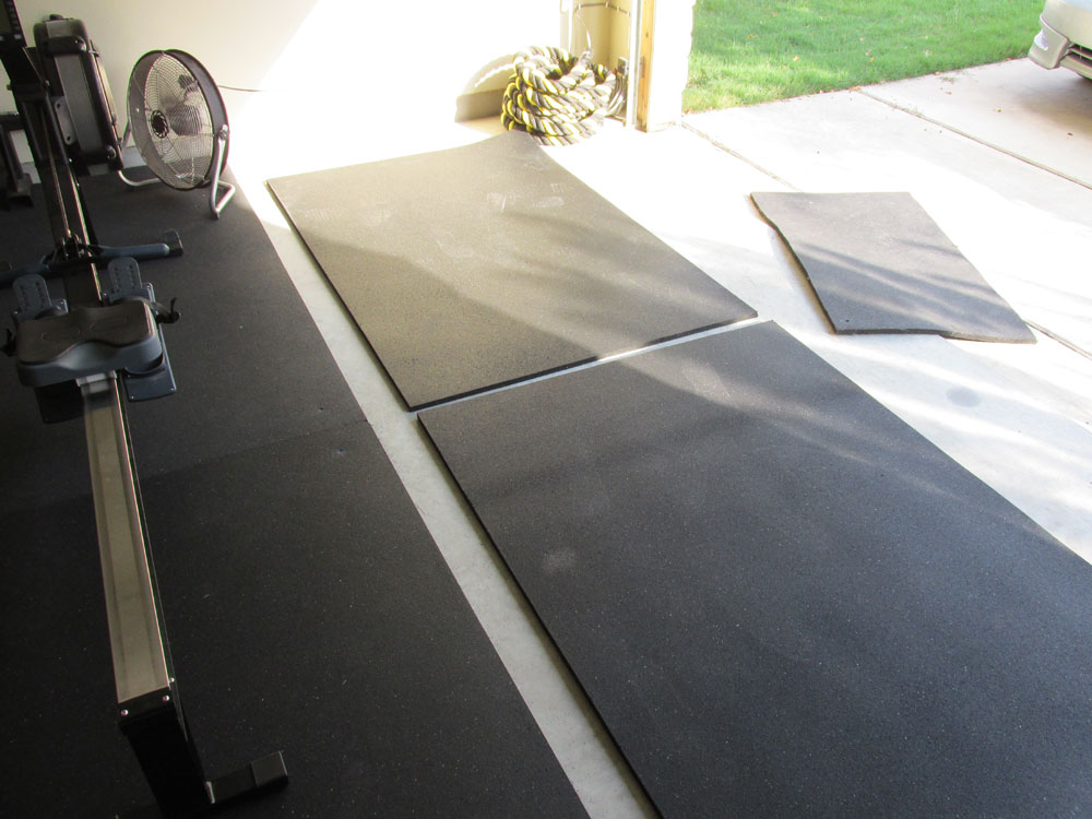 I'll be adding these two mats to my existing garage gym floor space and securing them so they don't slide around I'll be adding these two mats to my existing garage gym floor space and securing them so they don't slide around