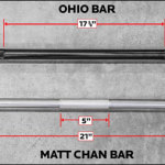 Ohio knurling versus Chan knurling