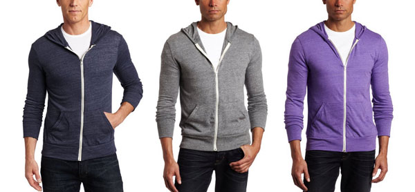 Thinner, layering hoodies that offer some warmth, but also range of motion in the gym