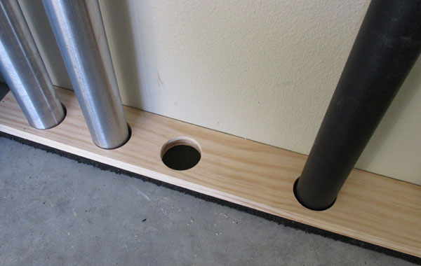 Base piece for the DIY barbell rack Base piece for the DIY barbell rack