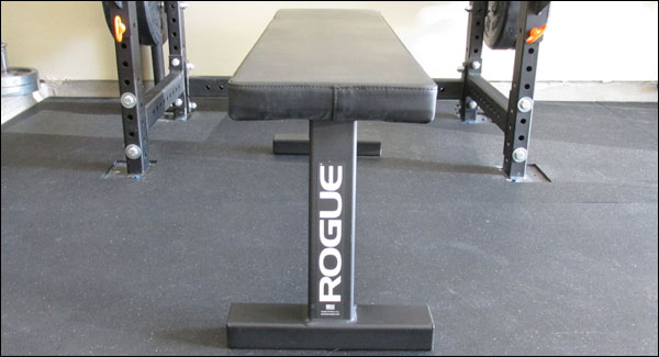 Front view of the Rogue Flat Utility Bench 2.0