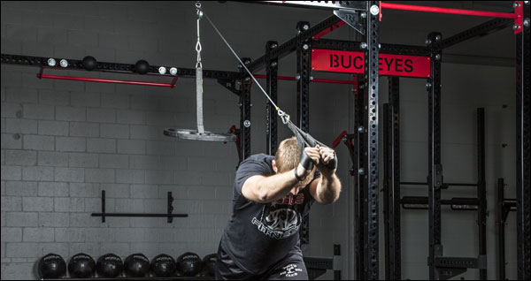 Spud Inc Lat Tricep Pulley, How To Build A Pulley System For Garage Gym