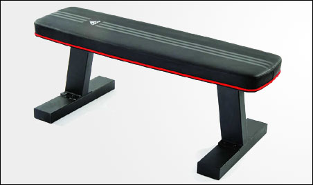 The Adidas flat utility bench