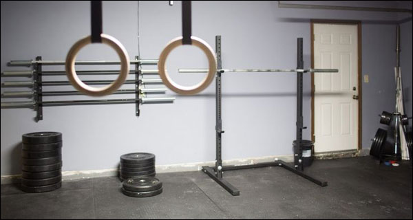 Building a garage gym on a budget