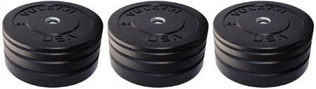 Vulcan Black Basic Bumper Plates