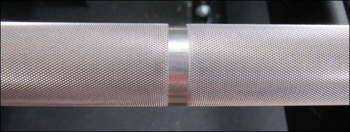 Close up - American Barbell SS Wod Bar Knurling Close up - American Barbell SS Wod Bar Knurling