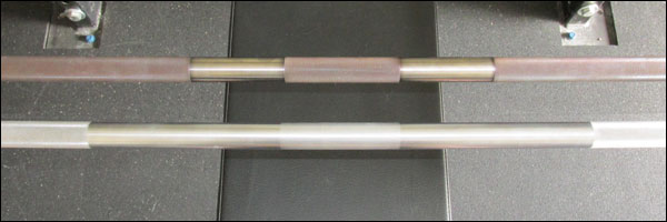 Chan Bar knurl vs the standard power bar knurl