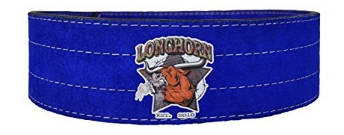 Tacky Longhorn logo on Titan Belt