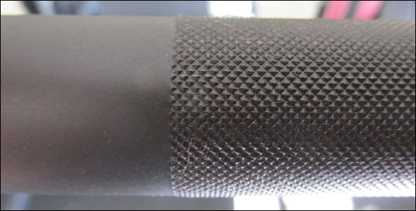 CAP OB-86B Diamond knurl and black phosphate finish