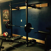 Rogue RML-3W Folding Wall-Mounted Power Rack