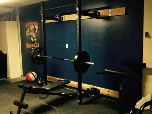 Rogue RML-3W Folding Wall-Mounted Power Rack