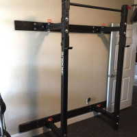 Rogue RML-3W Wall Rack ready to go