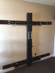 Rogue RML-3W Wall Rack stowed away