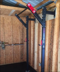 Side view of the Slim Gym Rig by Pure Strength