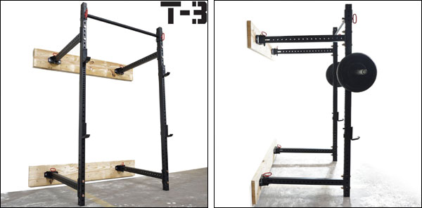 Titan T3 Folding Wall Rack - The Rogue R-3W Clone