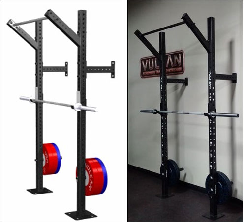 Vulcan Slim Fit Wall-Mounted Pull-up Rig