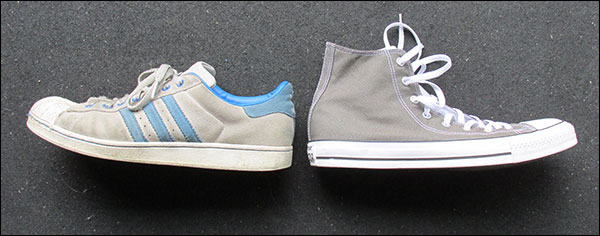 Adidas Superstar vs. Converse Chuck Taylor - basic training sneakers