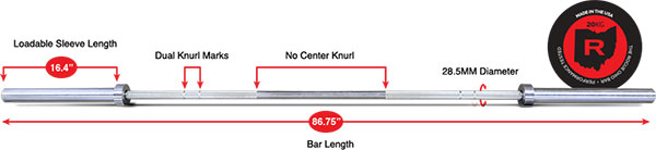 Stainless Steel Ohio Bar - technical specifications