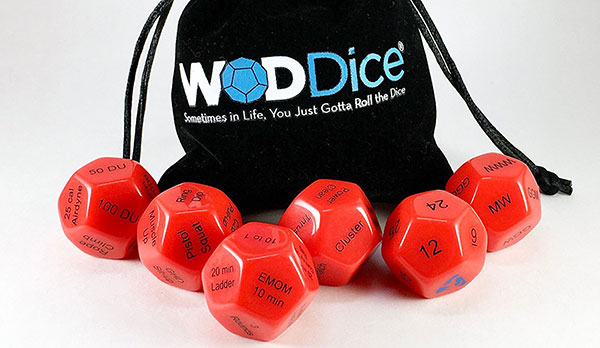 WOD Dice Firebreather dice set