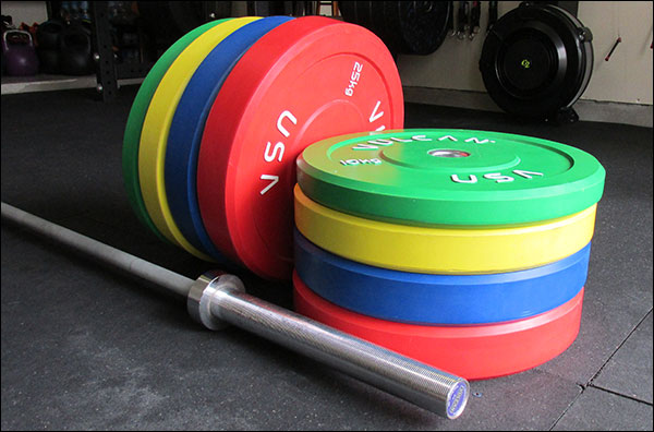 Vulcan KG Training Olympic Bumper Plates