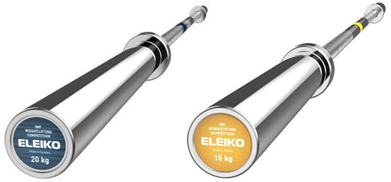 Eleiko NxG IWF-certified Competition Olympic WL Bars