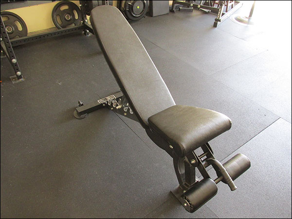 Rep Fitness FID Adjustable Bench - Incline positions range from about 20 to 85 degrees