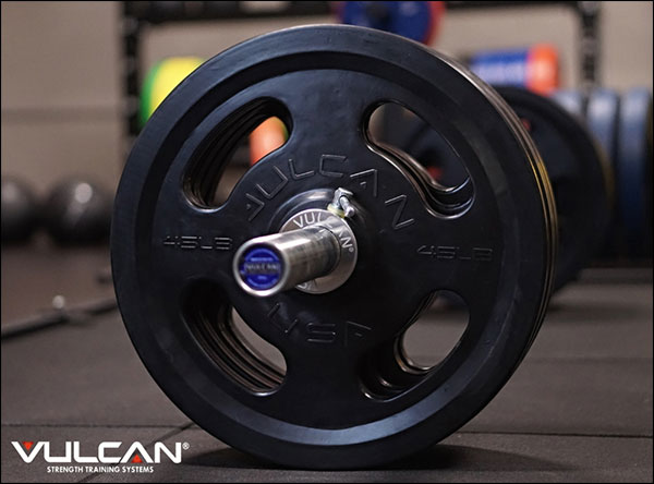 Vulcan's new Rubber Coated Quad-Grip Plates