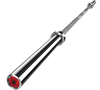 The American Barbell Elite Power Bar - stainless steel & chrome